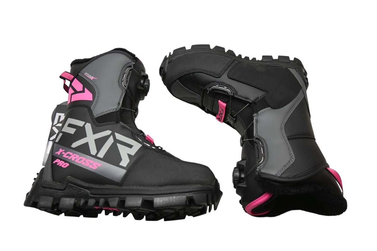 FXR 220707-1090-39 6.5M/8.5W/39EU Black/Fuchsia X-Cross Pro BOA Boots NOS