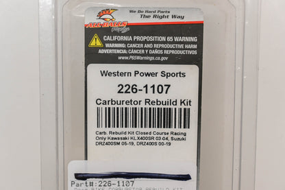 All Balls 226-1107 Carburetor Rebuild Kit NOS