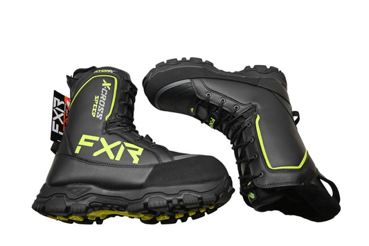 FXR 230701-1065-47 Mens Size 13 Black/Hi-Vis X-Cross Speed Boots NOS