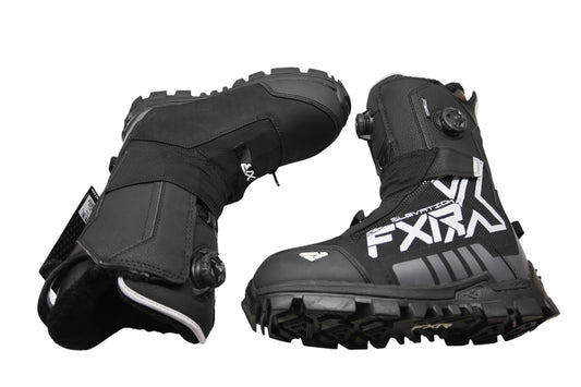 FXR 220725-1000-42 9M/11W Black Elevation Dual BOA Boots NOS