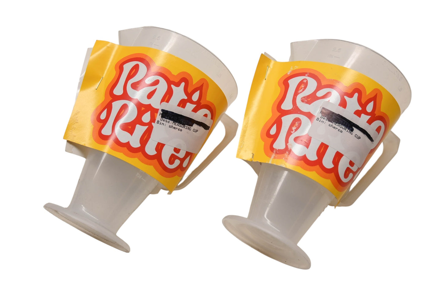 Kam-Tech RR100 Ratio Rite Premix Measuring Cups Qty 2 NOS