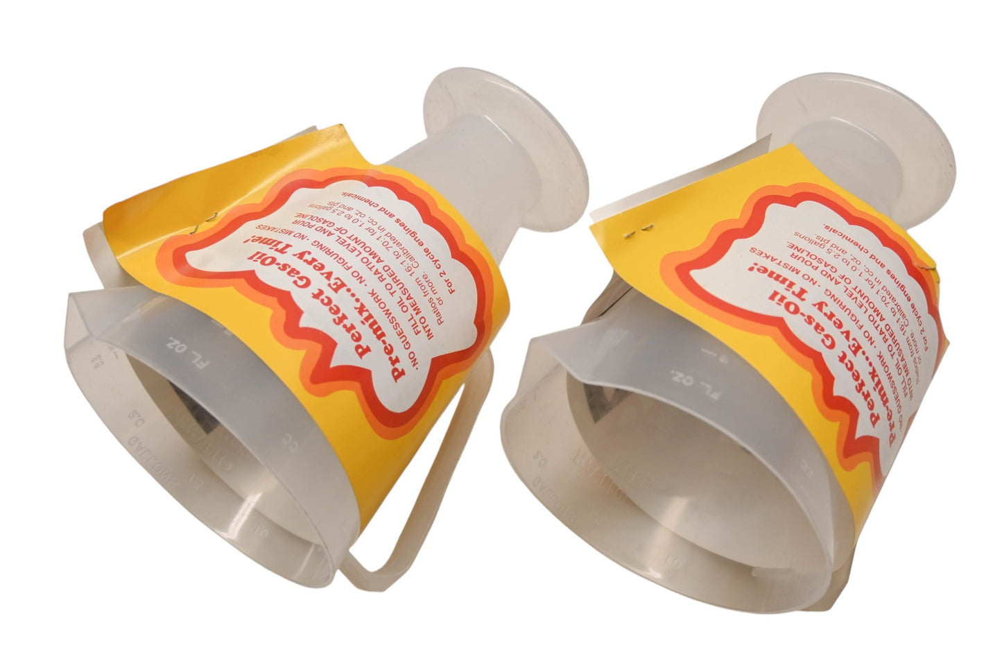 Kam-Tech RR100 Ratio Rite Premix Measuring Cups Qty 2 NOS