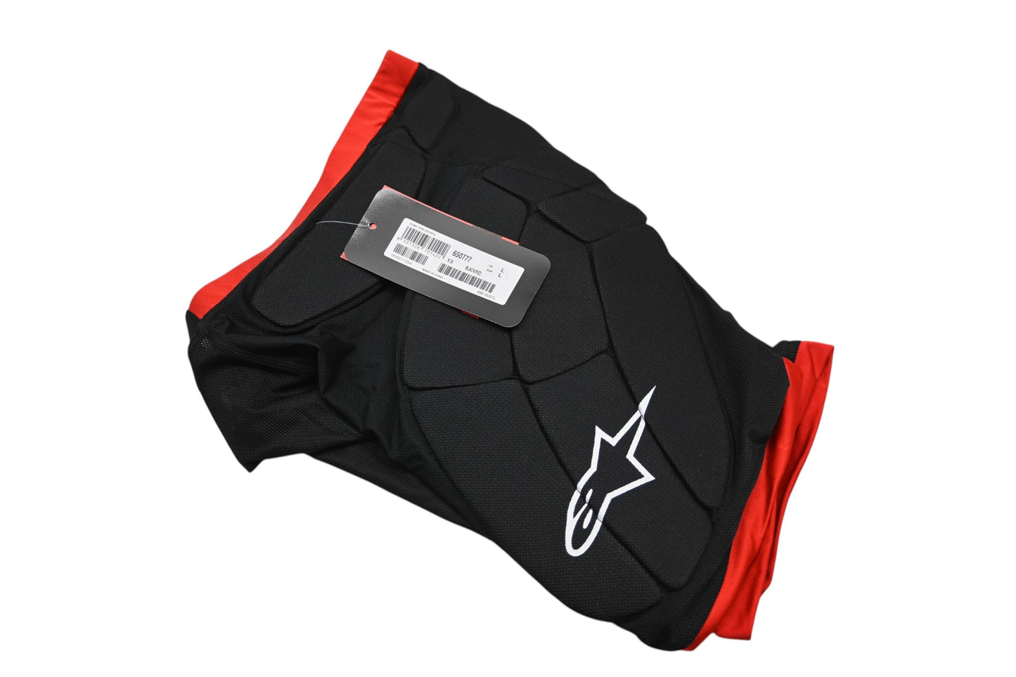 Alpinestars 482-6051L Large Black/Red Comp Pro Shorts NOS