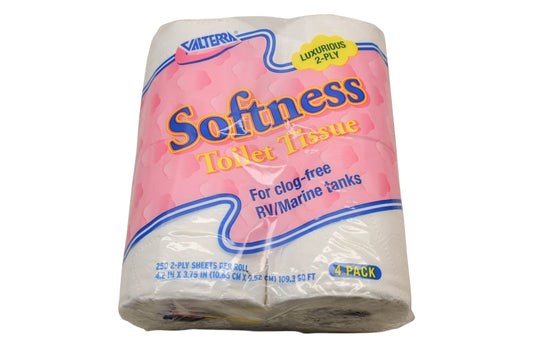 Valterra Q23630 2-Ply 4-Pack Softness Toilet Tissue NOS