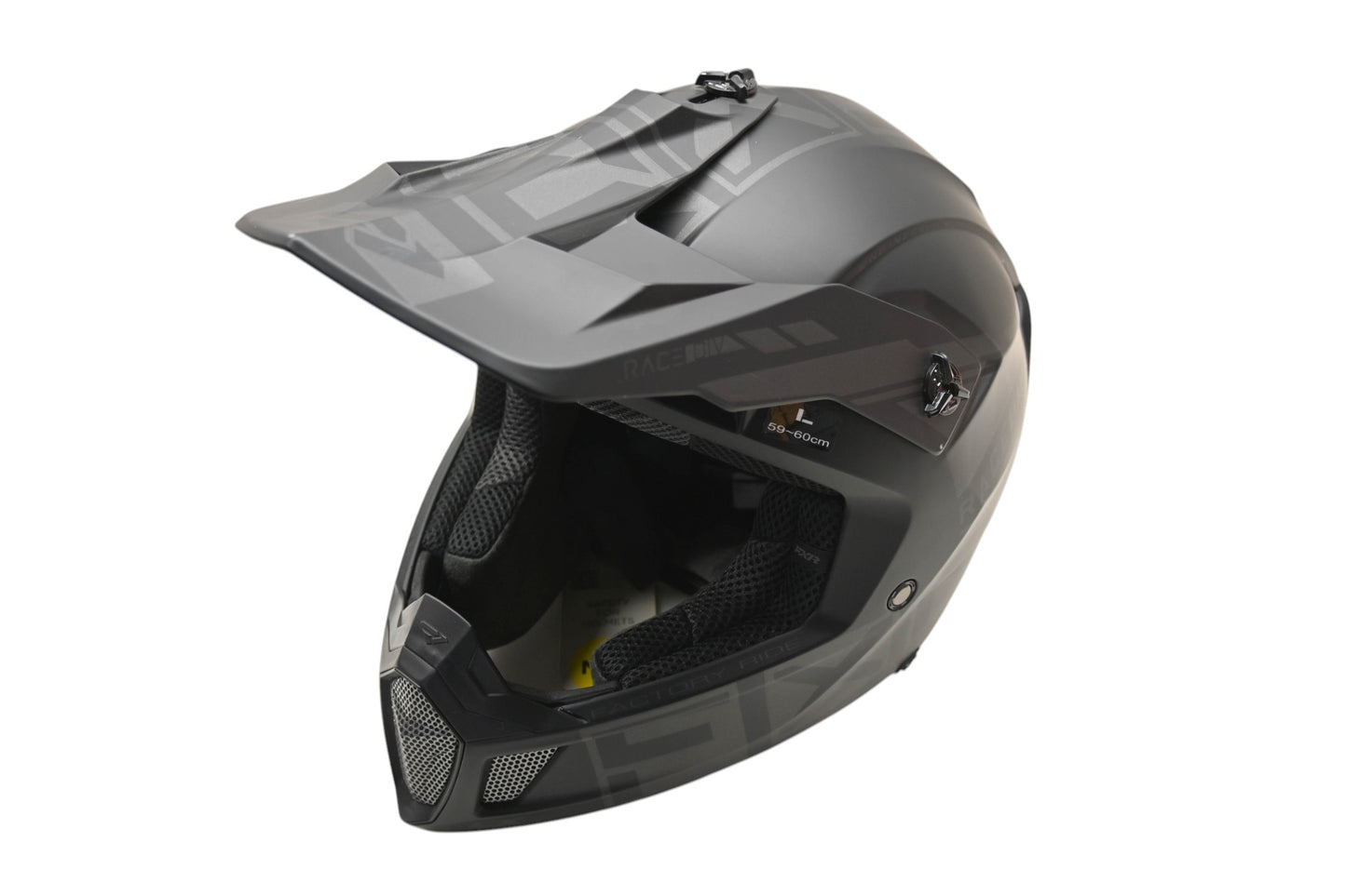 FXR 230667-1000-13 Large Black Helium Prime Helmet NOS