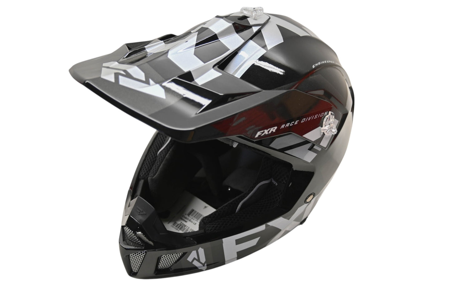 FXR 220613-1009-19 2XL Black/Silver Clutch Evo LE Helmet NOS