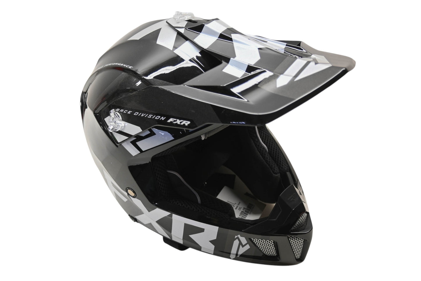 FXR 220613-1009-19 2XL Black/Silver Clutch Evo LE Helmet NOS