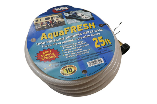 Valterra W01-6300 5/8" x 25' High Pressure Drinking Water Hose NOS