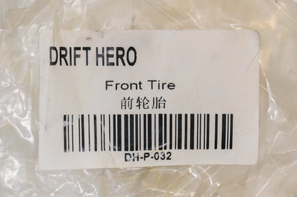 Drift Hero DH-P-032 145/70-6 Tubeless Front Tire NOS