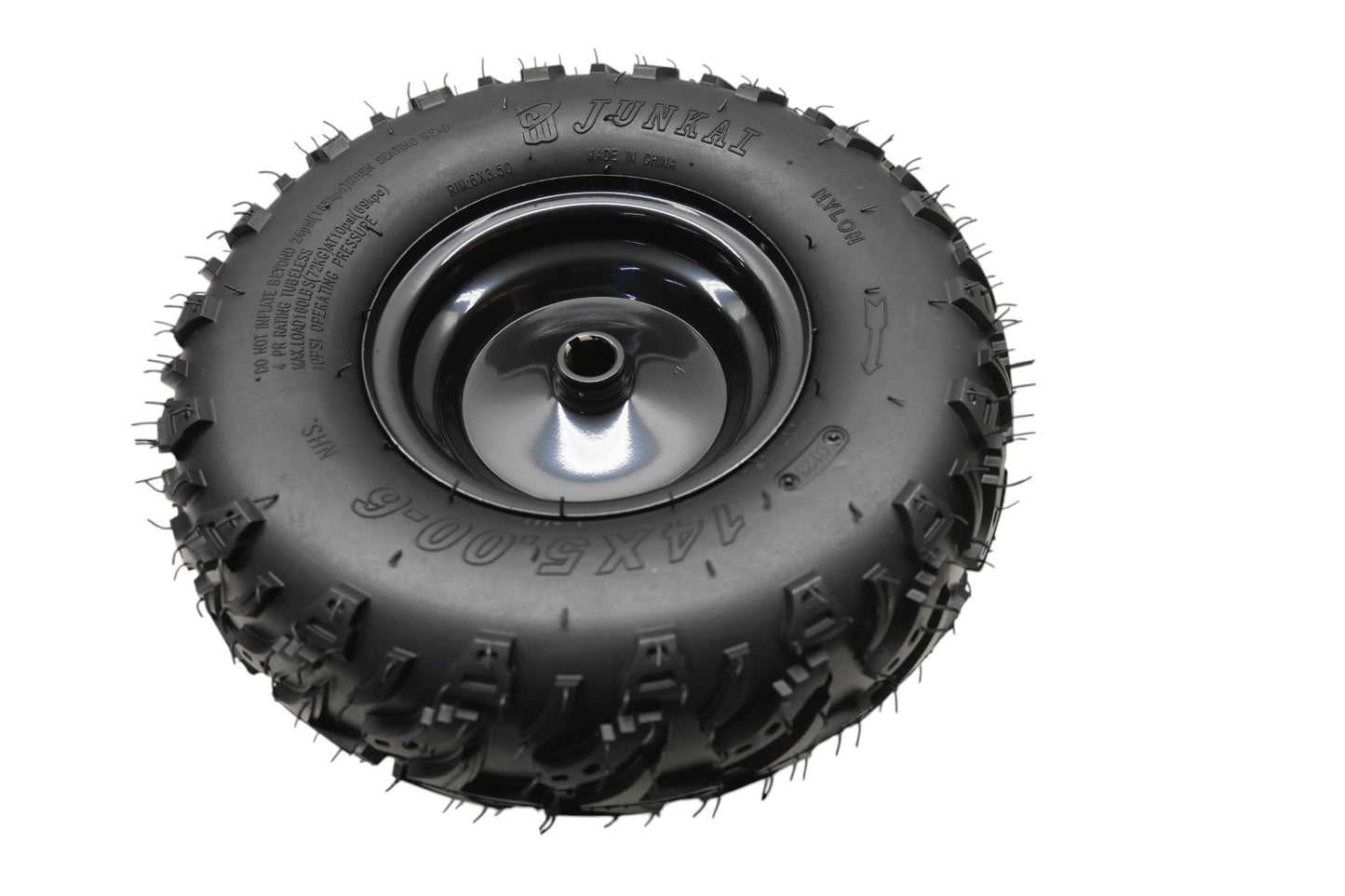 Drift Hero DH137.1 14 X 5.00-6 Tubeless Rear Left Tire Kit NOS