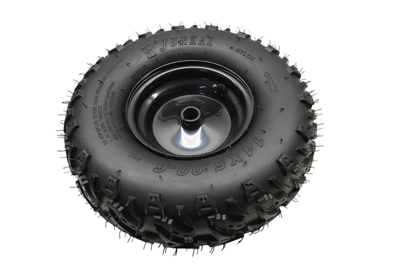 Drift Hero DH137.1 14 X 5.00-6 Tubeless Rear Left Tire Kit NOS