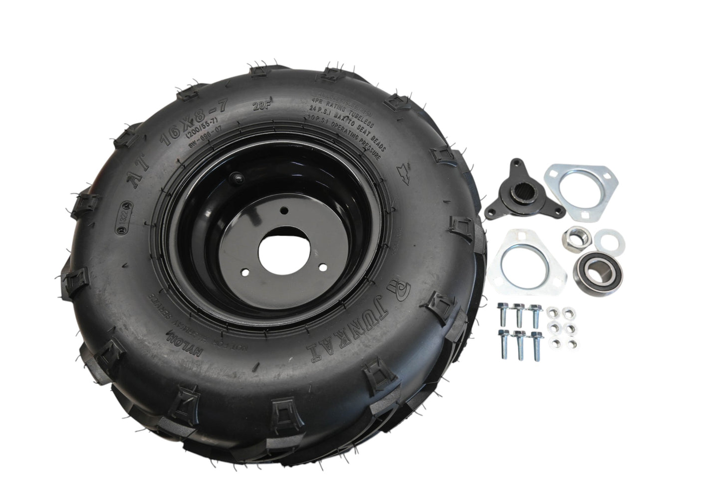 Drift Hero DH-P-027 16 X 8-7 Tubeless Rear Tire Kit NOS