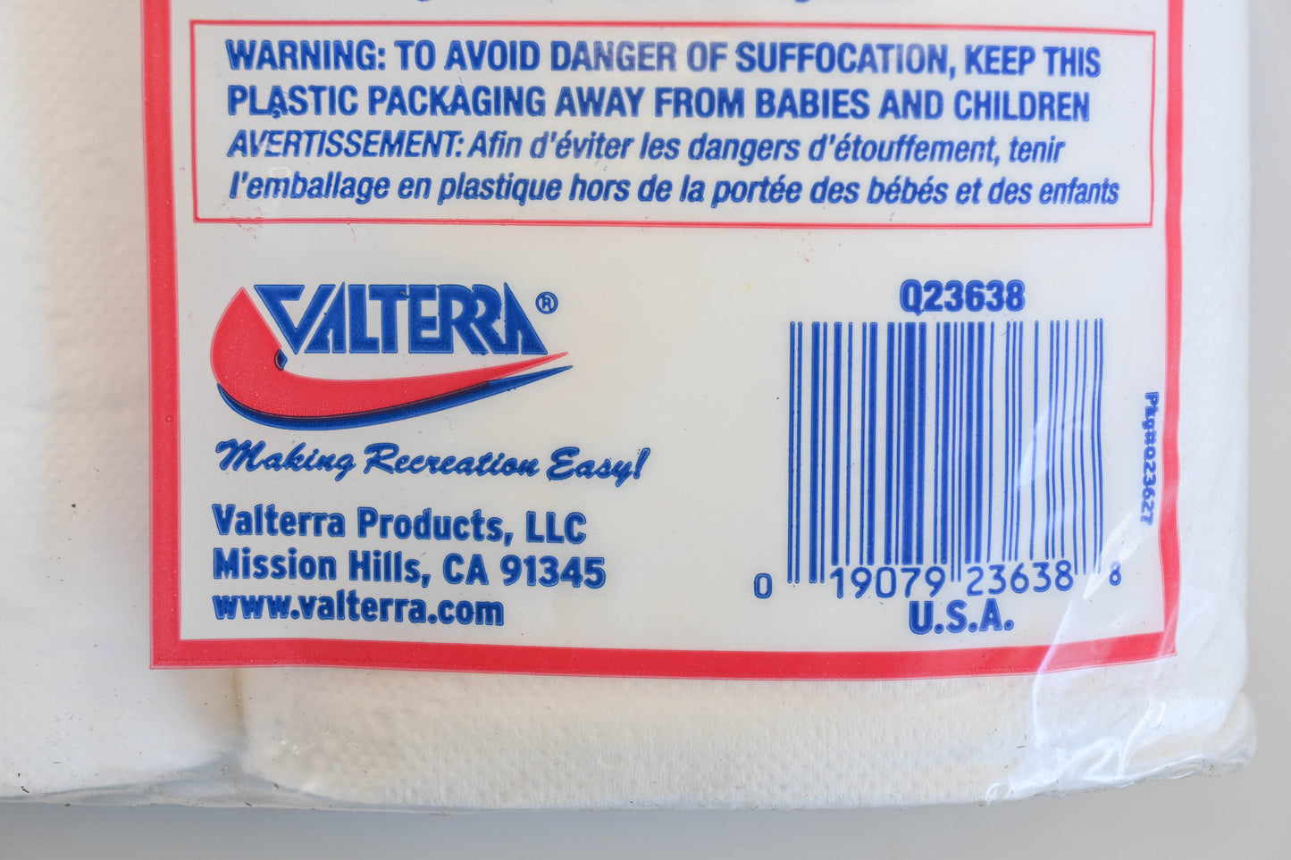 Valterra Q23638 2-Ply 4-Pack Softness Double Roll Toilet Tissue NOS