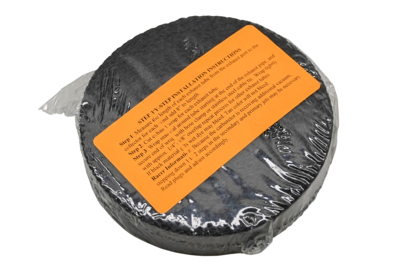 Helix Racing 526-1000 1" x 25' Black Insulator Exhaust Wrap NOS