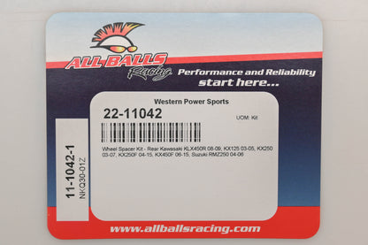 All Balls 22-11042 Rear Wheel Spacer Kit NOS