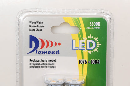 Diamond DG72622WVP Warm White LED Bulbs Qty 2 NOS