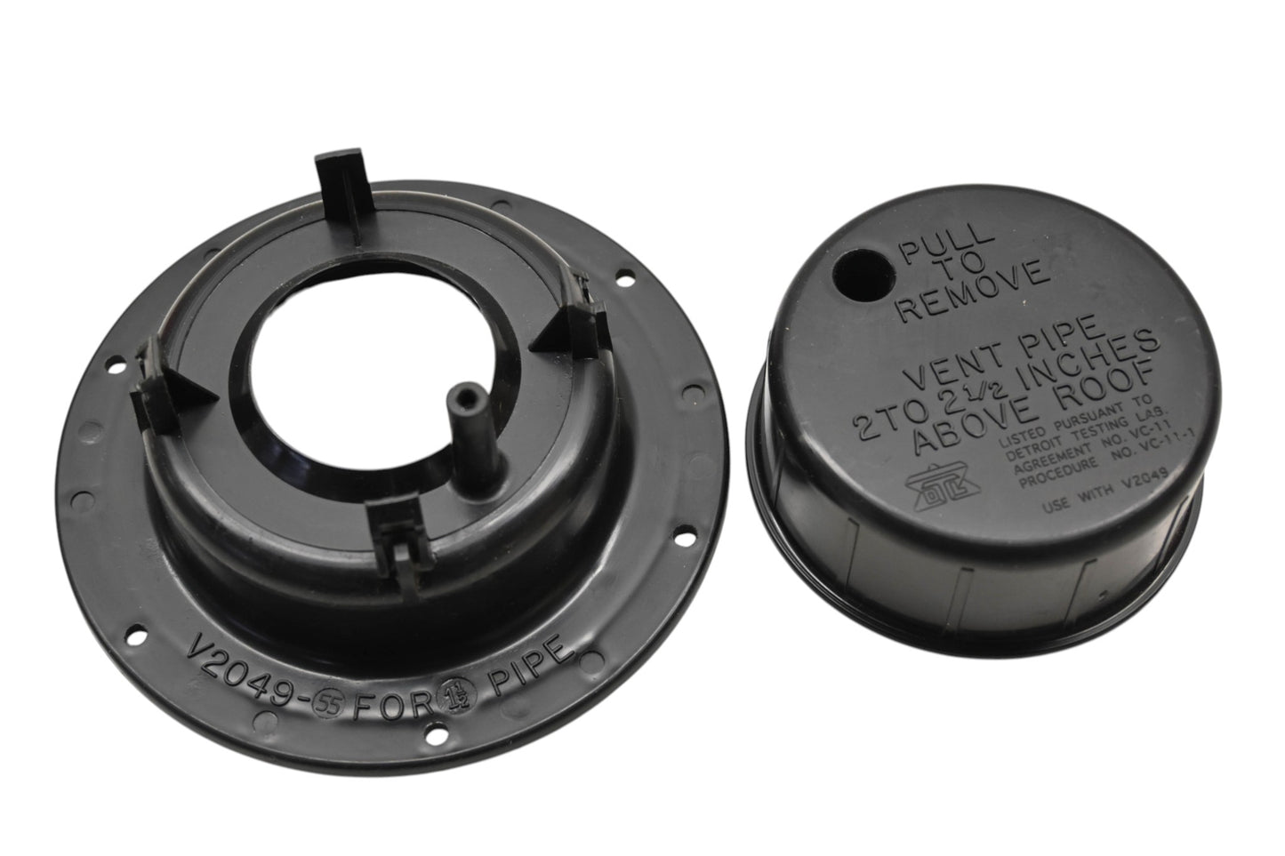 Ventline V204955, V2049-55 Black Plumping Cap Kit NOS