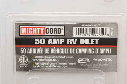 Valterra A10-50INBKVP 50A RV Power Inlet NOS