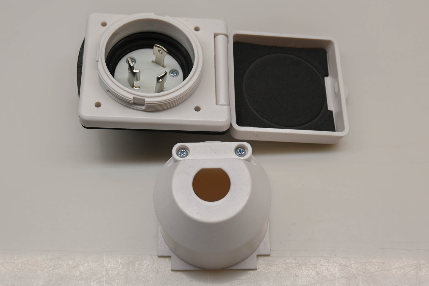 Valterra A10-30INVP 30A RV Power Inlet Kit NOS