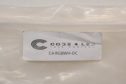 Code4LED C4-RGBWH-DC 12VDC LED Controller NOS