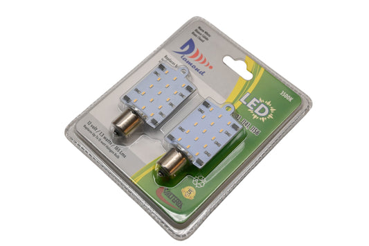 Diamond DG726021VP Warm White LED Bulbs Qty 2 NOS