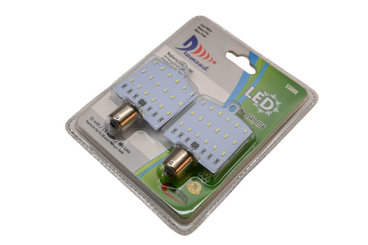 Diamond DG72532VP Cool White LED Bulbs Qty 2 NOS