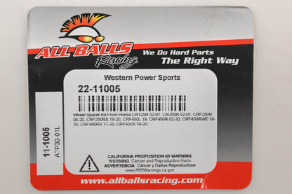 All Balls 22-11005 Wheel Spacer Kit NOS