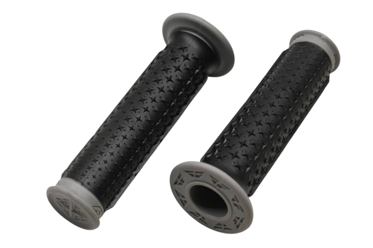 Fly Racing 24-1161 Grey/Black Pilot II Grips Qty 2 NOS