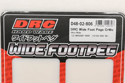 DRC D48-02-806 57mm Wide Footpeg Kit NOS