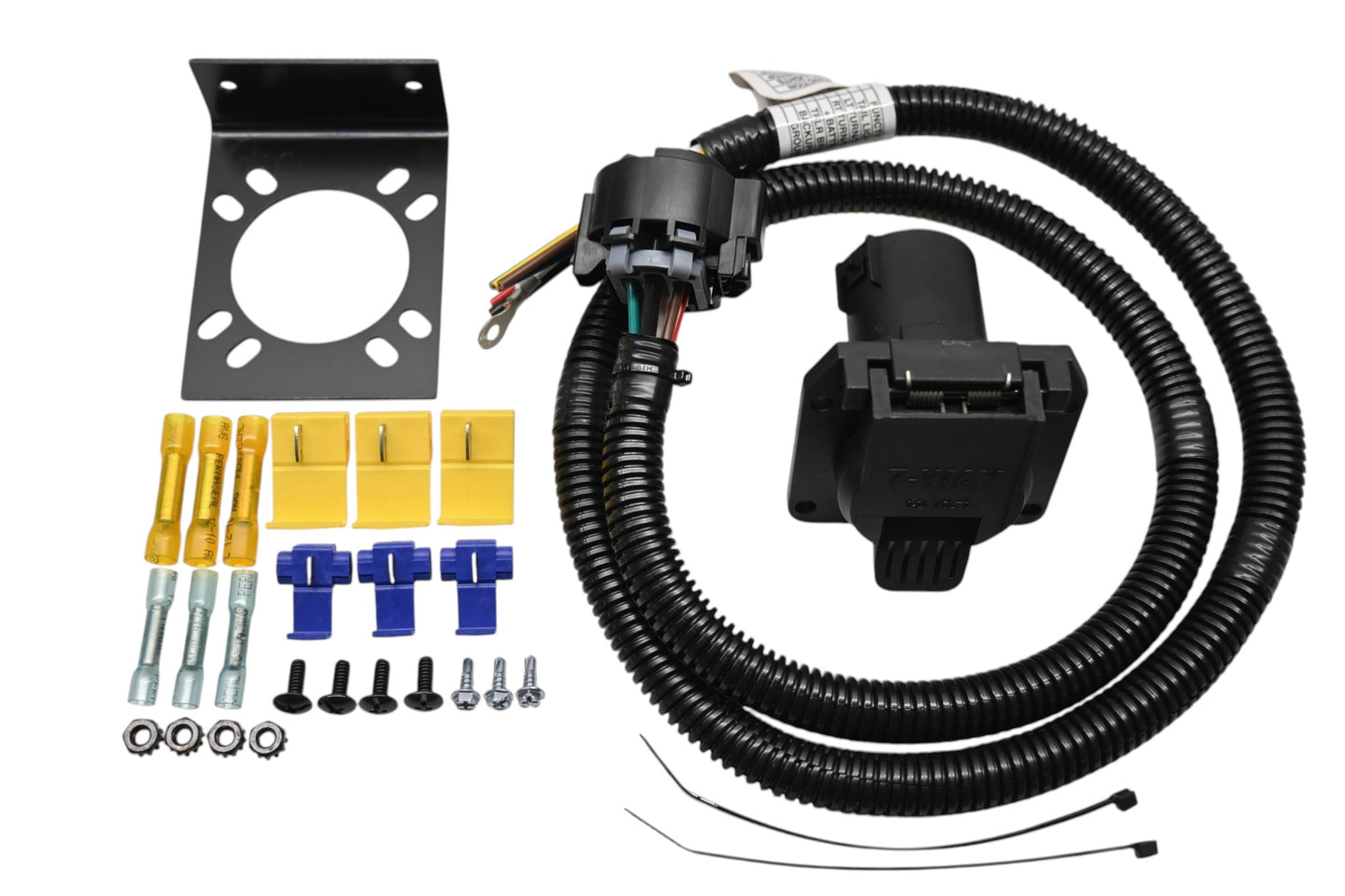 TowReady 20224 7-Way Flat Pin Fifth Wheel Trailer Connector Kit NOS