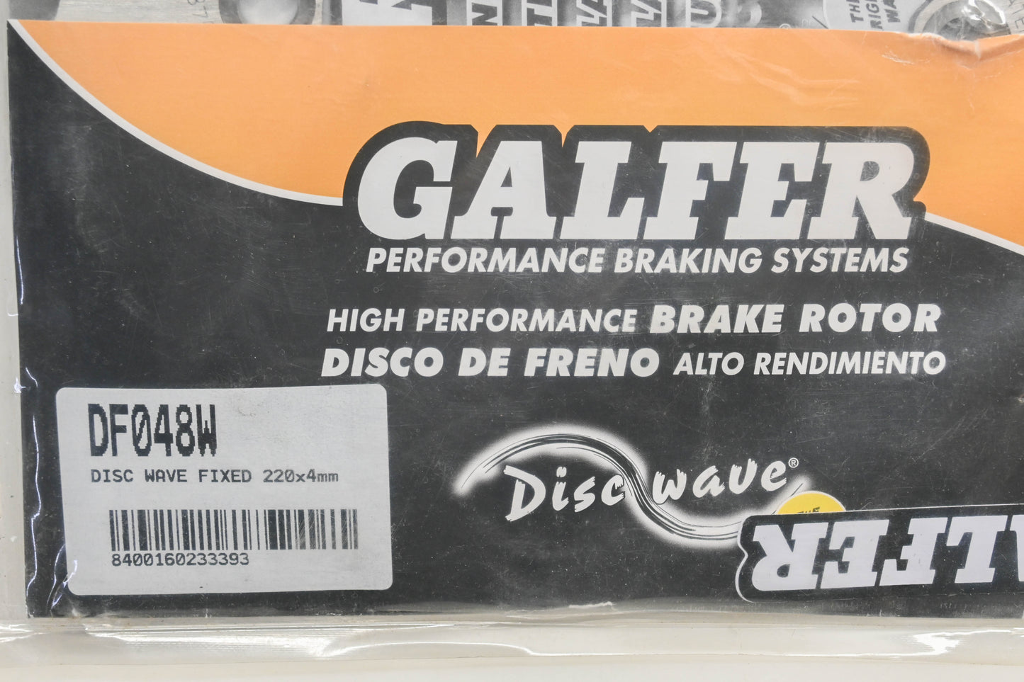 Galfer DF048W 220 x 4mm Wave Brake Disc NOS