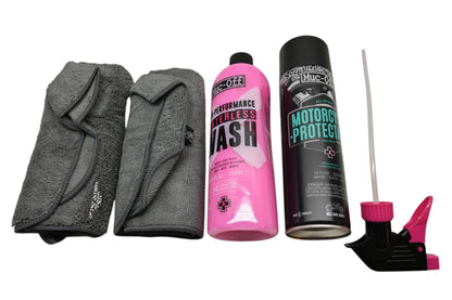 Muc-Off 20029US Waterless Wash & Protectant Kit NOS