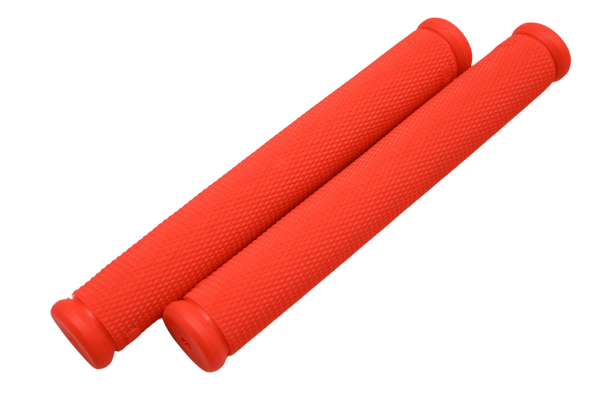 ODI 59-8892FR, N01RFFR 8" Red Ruffian Snowmobile Grips Qty 2 NOS