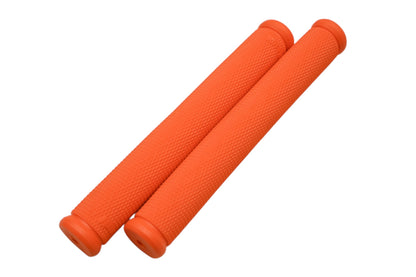 ODI 59-8892O, N01RFO 8" Orange Ruffian Snowmobile Grips Qty 2 NOS