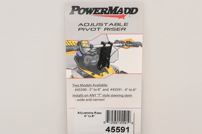 PowerMadd 45591 4"-6" Adjustable Riser Assembly NOS