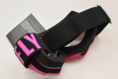 Fly Racing 37-51138 Pink/Black Focus Goggles NOS