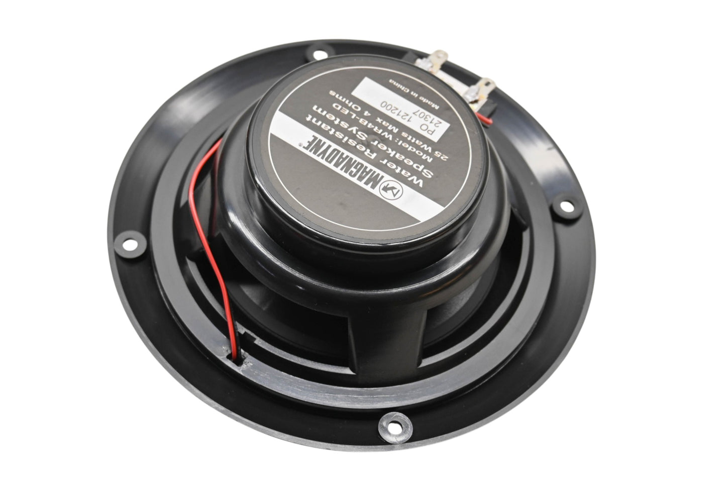 Magnadyne WR4B-LED 25W-4Ohms LED Water Resistant Speaker NOS