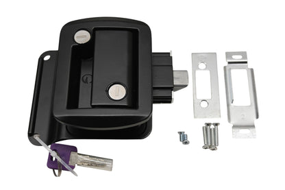 CPG TTL-43610-2006-AL-1PK Black, TTL-43610-2006-AL-1PK Travel Trailer Lock Kit NOS