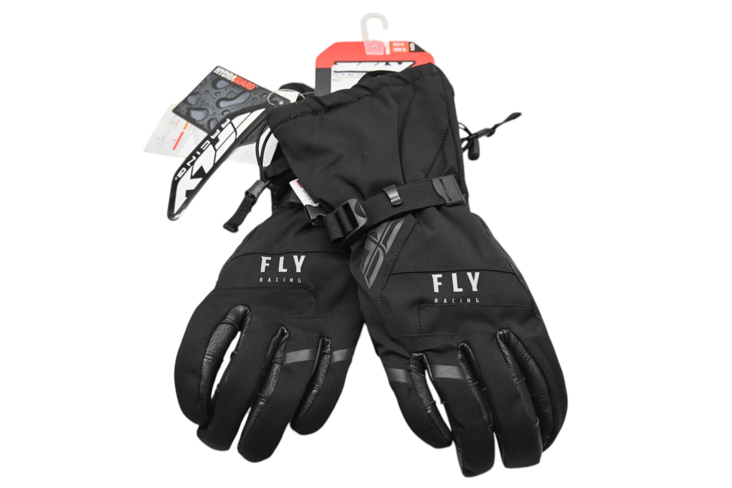 Fly Racing 363-3950M Medium Black Highland Gloves NOS
