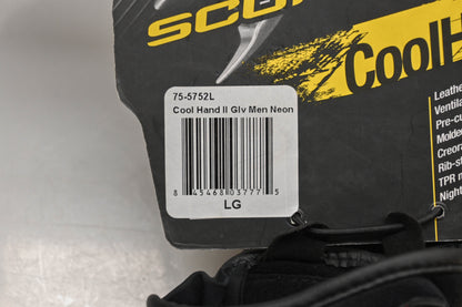 Scorpion 75-5752L Large Neon Cool Hand II Gloves NOS