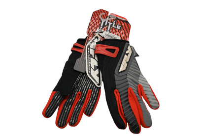 Fly Racing 367-02007 Black/Red Gloves Size 7 NOS