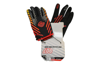 Fly Racing 367-64209 Medium Black/Fire Cold Weather Race Gloves NOS