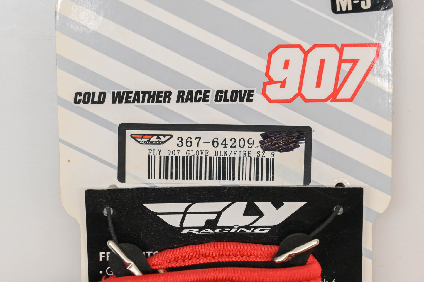Fly Racing 367-64209 Medium Black/Fire Cold Weather Race Gloves NOS