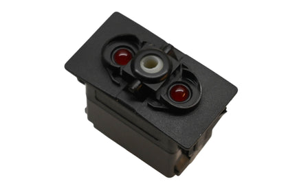 XTC Power Products SW11-RR000000 Red LED Dash Switch Body NOS