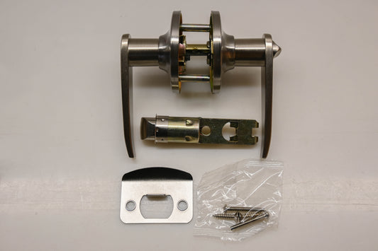 CPG LSL-707PV-BSN Locking Door Lever Kit NOS