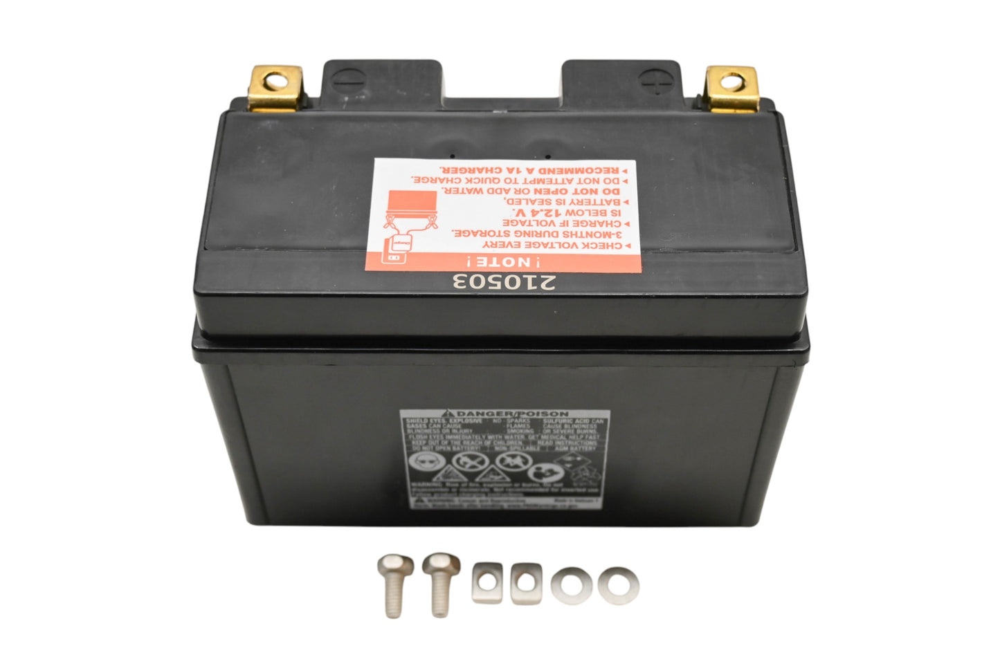 Fire Power CTZ14S, YTZ14S 12V-11.2Ah Factory Activated Sealed Battery NOS