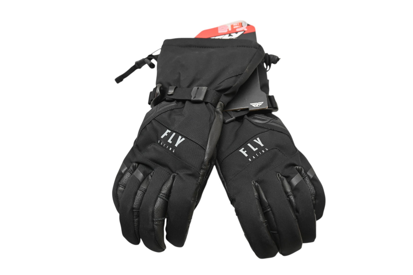 Fly Racing 363-3950S Small Black Highland Gloves NOS