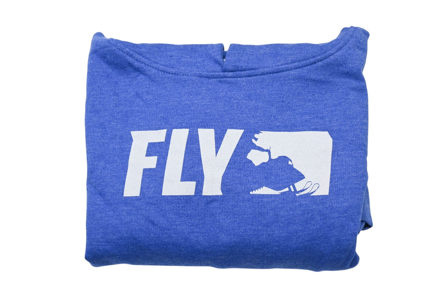 Fly Racing 354-0167YL Large Blue/Grey Youth Primary Hoodie NOS