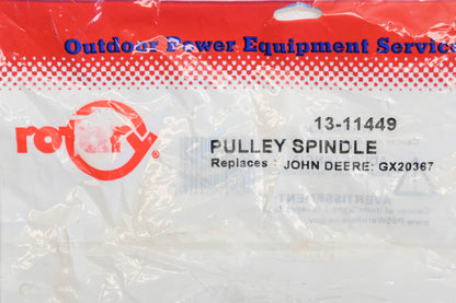Rotary 13-11449, GX20367, UC23728 7/8" x 7" Spindle Pulley NOS