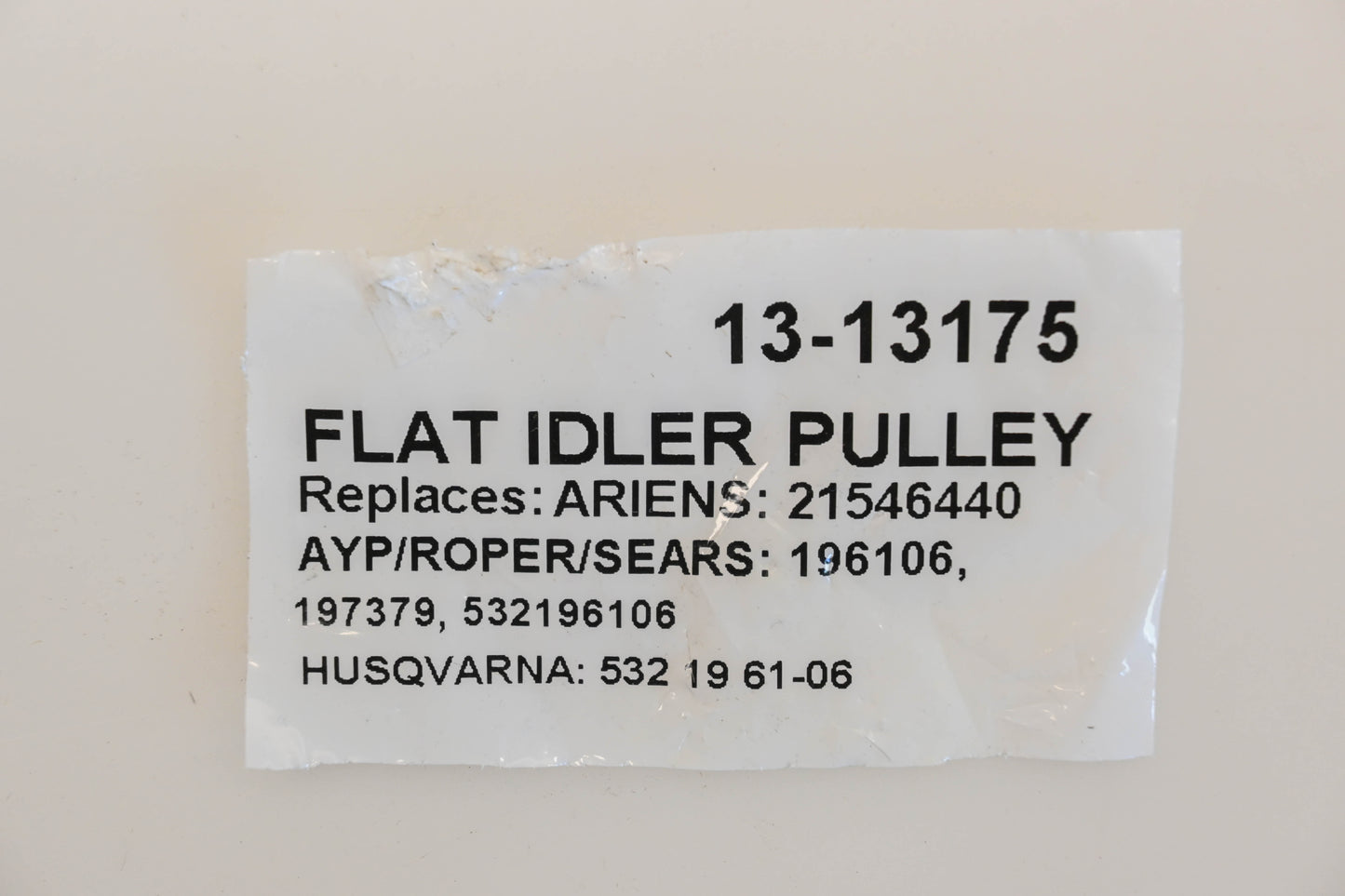 Rotary 13-13175, 21546440, 532 19 61-06 1-5/8" x 5-3/8" x 3/8" Flat Idler Pulley NOS